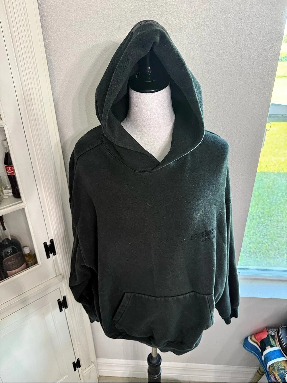 Fear of God Essentials Pullover Hoodie Pullover Hoodie Black Size
